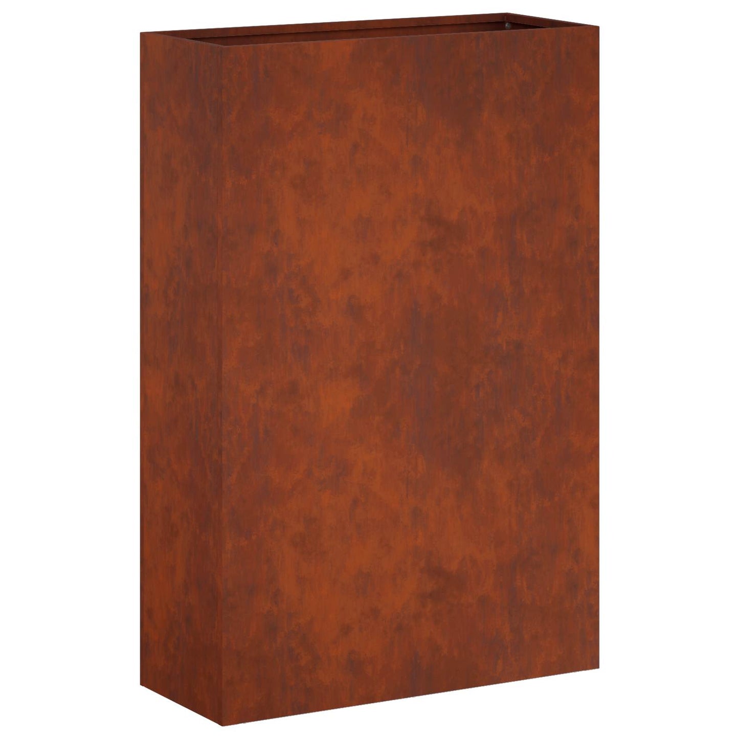 Garden Planter 2 pcs Rusty 40 x 20 x 75 cm Weathering Steel