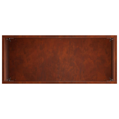 Garden Planter 2 pcs Rusty 40 x 20 x 75 cm Weathering Steel