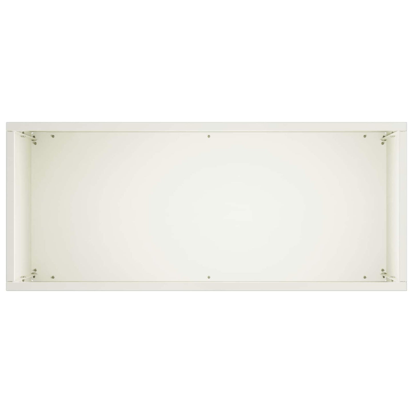 Garden Planter White 50 x 20 x 40 cm Cold-rolled Steel