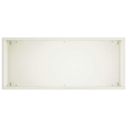 Garden Planter 2 pcs White 50 x 20 x 40 cm Cold-rolled Steel