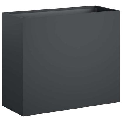 Garden Planter Anthracite 50 x 20 x 40 cm Cold-rolled Steel