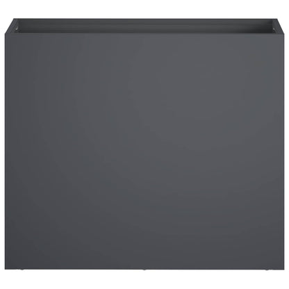 Garden Planter 2 pcs Anthracite 50 x 20 x 40 cm
