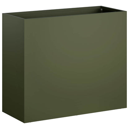 Garden Planter 2 pcs Olive Green 50 x 20 x 40 cm