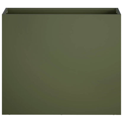 Garden Planter 2 pcs Olive Green 50 x 20 x 40 cm