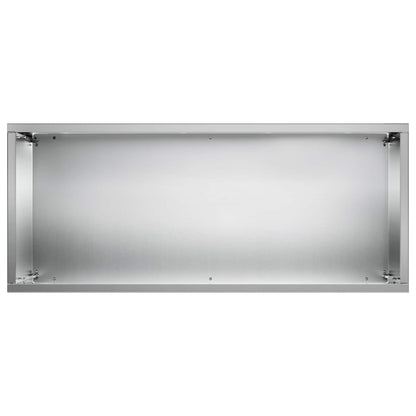 Garden Planter 2 pcs Silver 50 x 20 x 40 cm Galvanised Steel