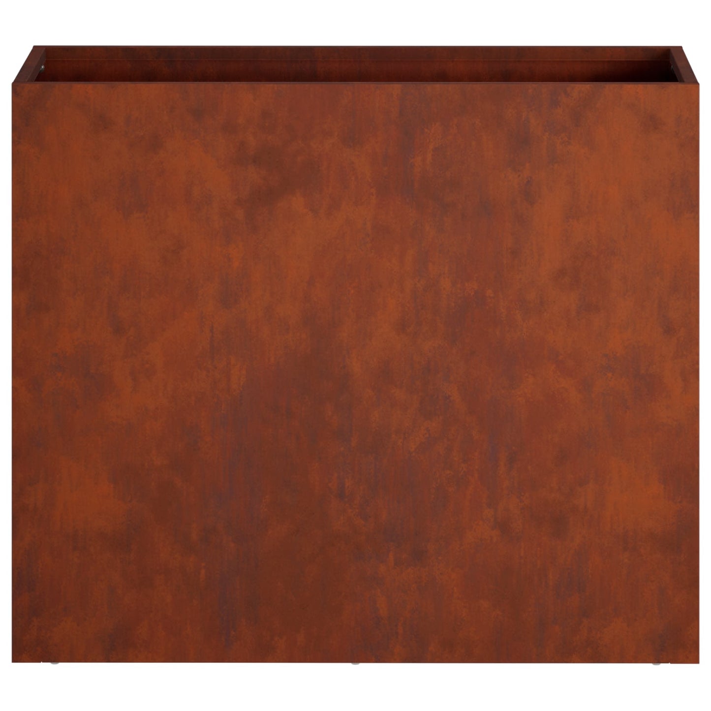 Garden Planter 2 pcs Rusty 50 x 20 x 40 cm Weathering Steel