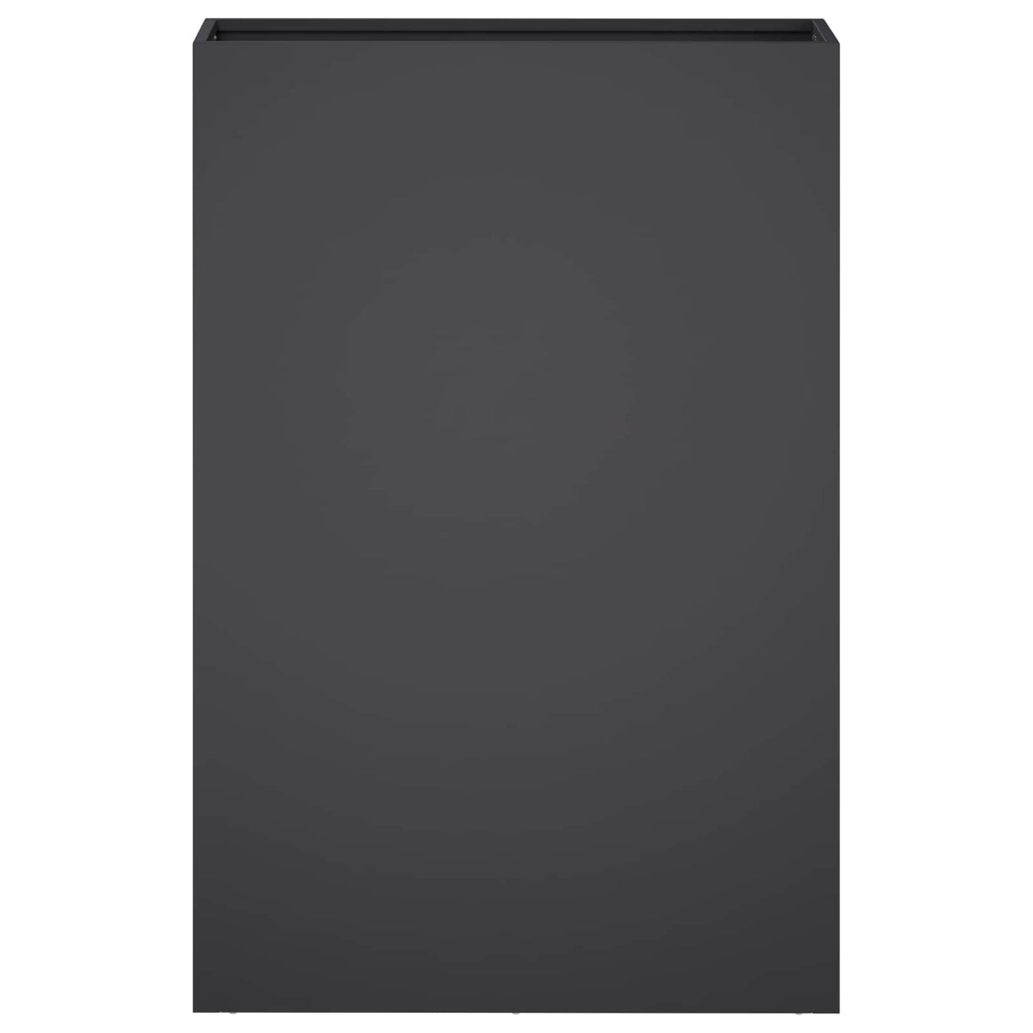 Garden Planter 2 pcs Black 50 x 20 x 75 cm Cold-rolled Steel