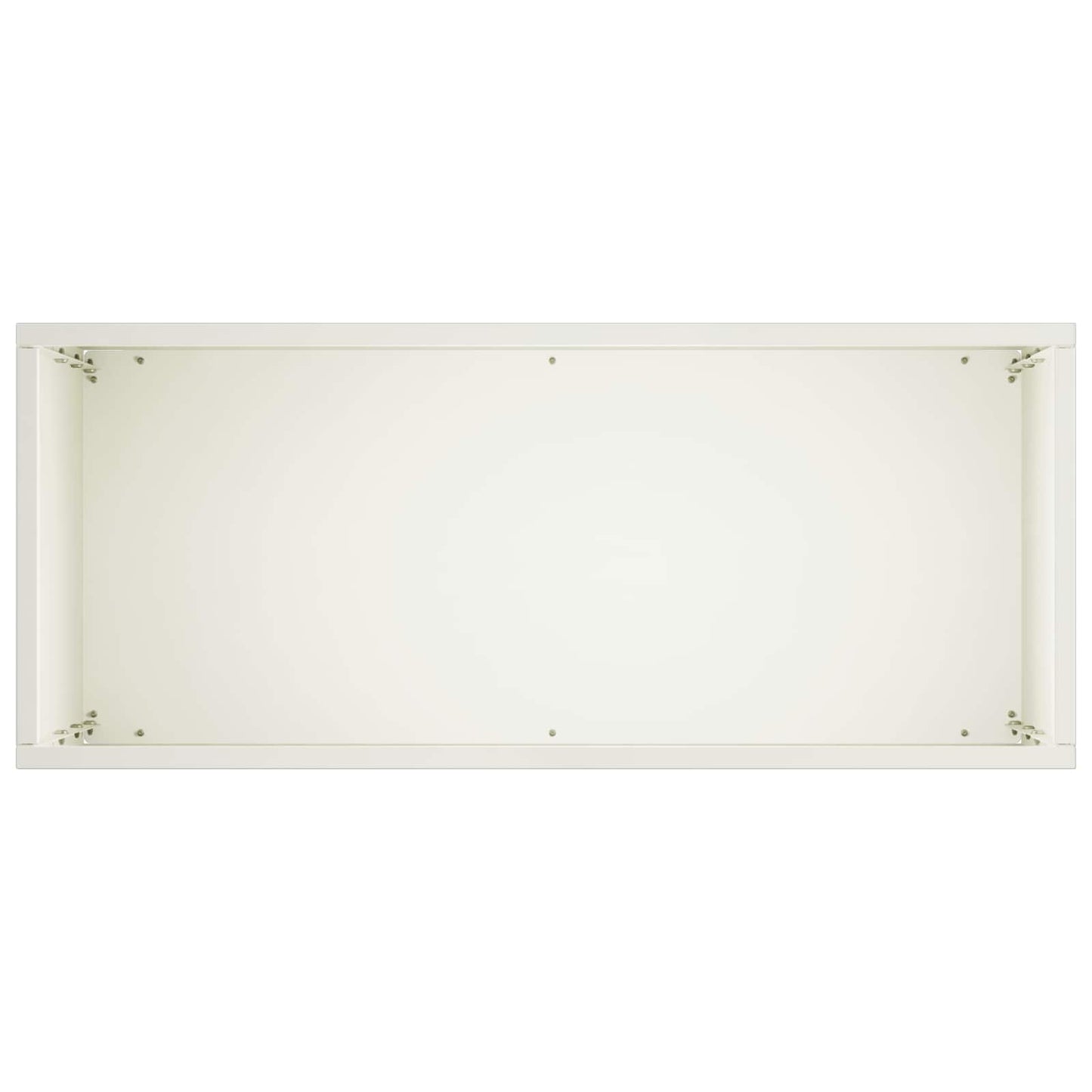 Garden Planter White 50 x 20 x 75 cm Cold-rolled Steel