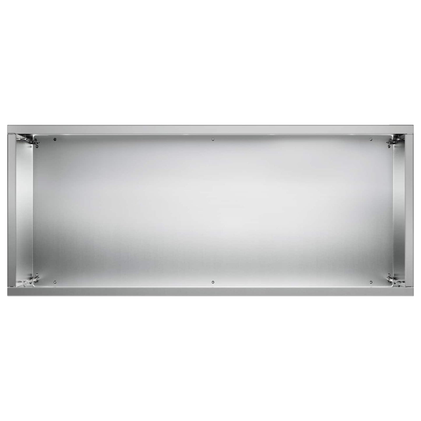 Garden Planter Silver 50 x 20 x 75 cm Galvanised Steel
