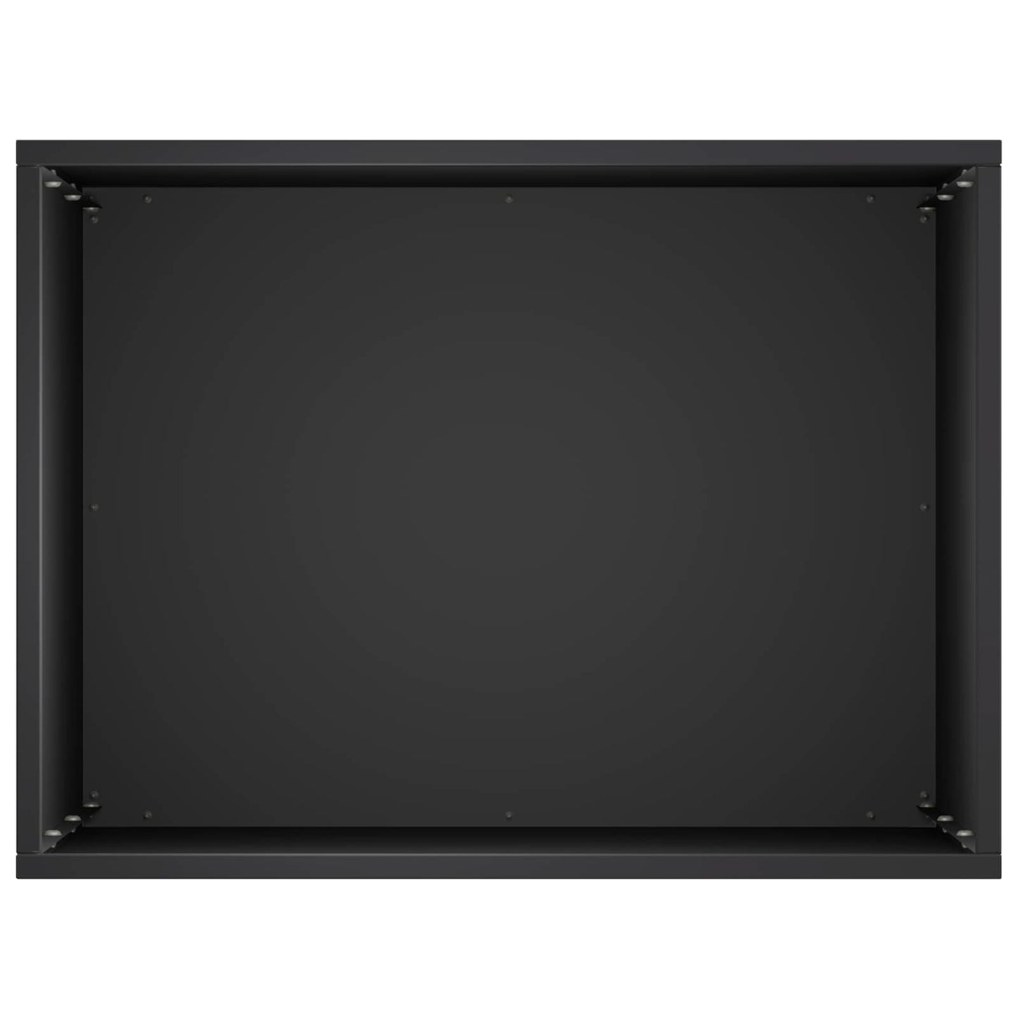 Garden Planter Black 40 x 30 x 40 cm Cold-rolled Steel