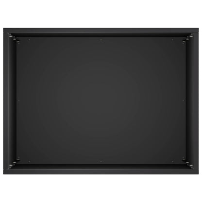 Garden Planter 2 pcs Black 40 x 30 x 40 cm Cold-rolled Steel