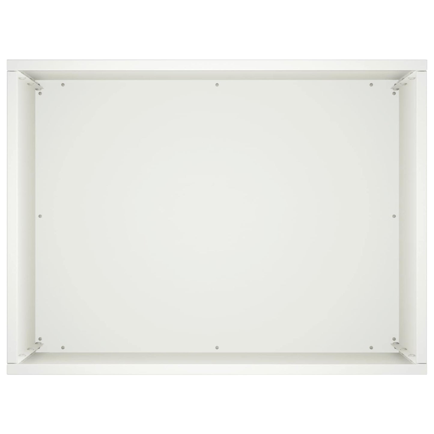 Garden Planter White 40 x 30 x 40 cm Cold-rolled Steel