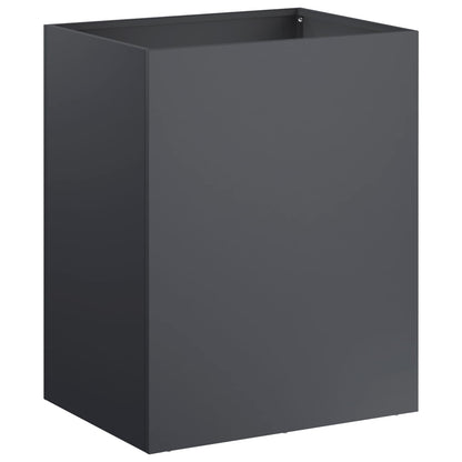 Garden Planter Anthracite 40 x 30 x 40 cm Cold-rolled Steel