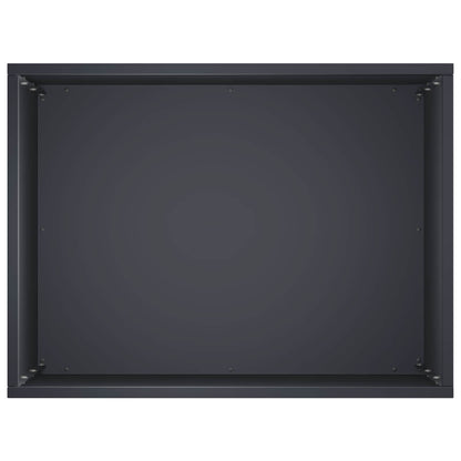 Garden Planter Anthracite 40 x 30 x 40 cm Cold-rolled Steel