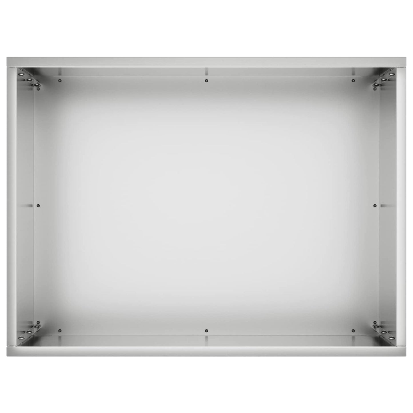 Garden Planter Silver 40 x 30 x 40 cm Galvanised Steel