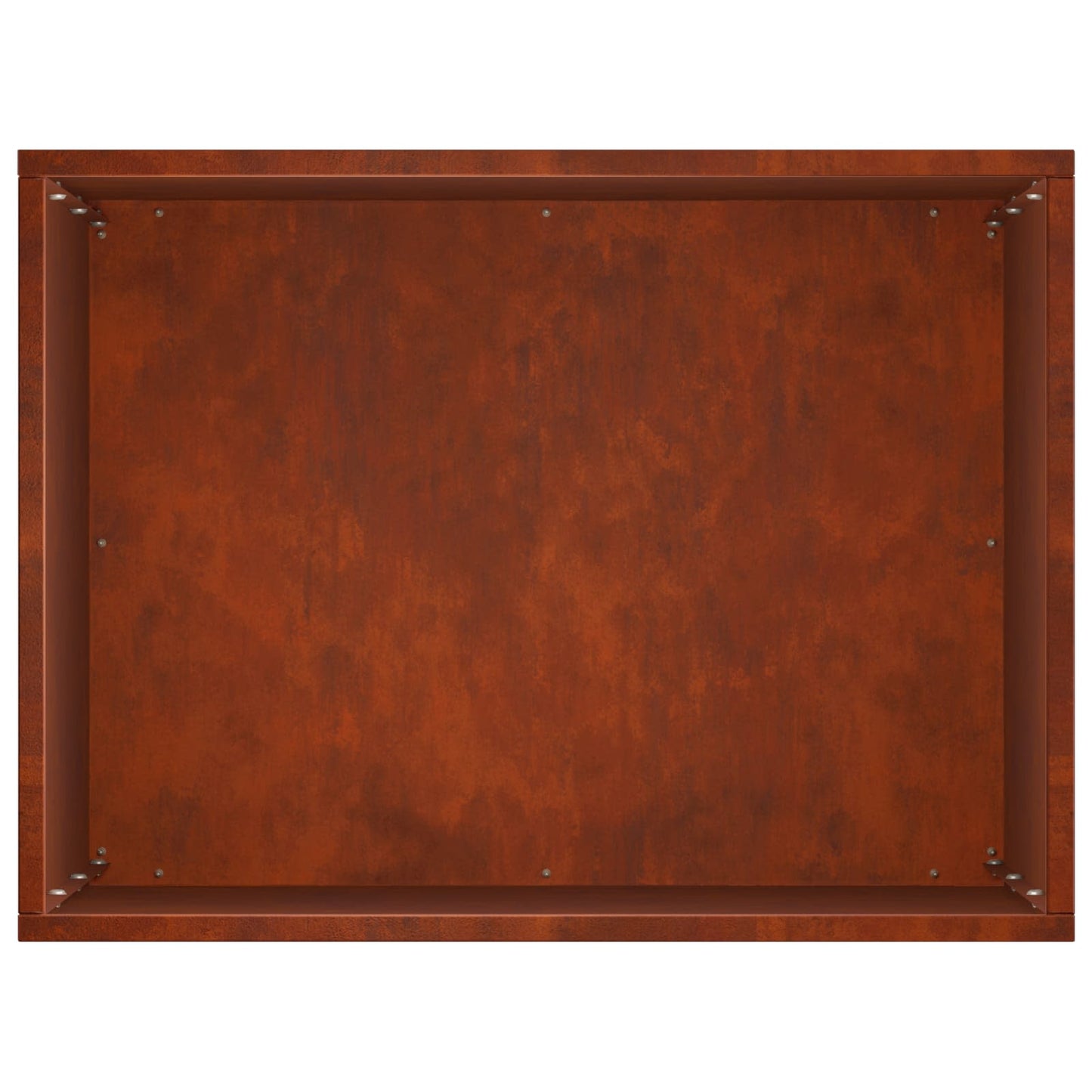 Garden Planter Rusty 40 x 30 x 40 cm Weathering Steel
