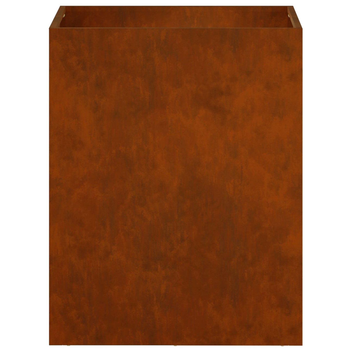 Garden Planter 2 pcs Rusty 40 x 30 x 40 cm Weathering Steel