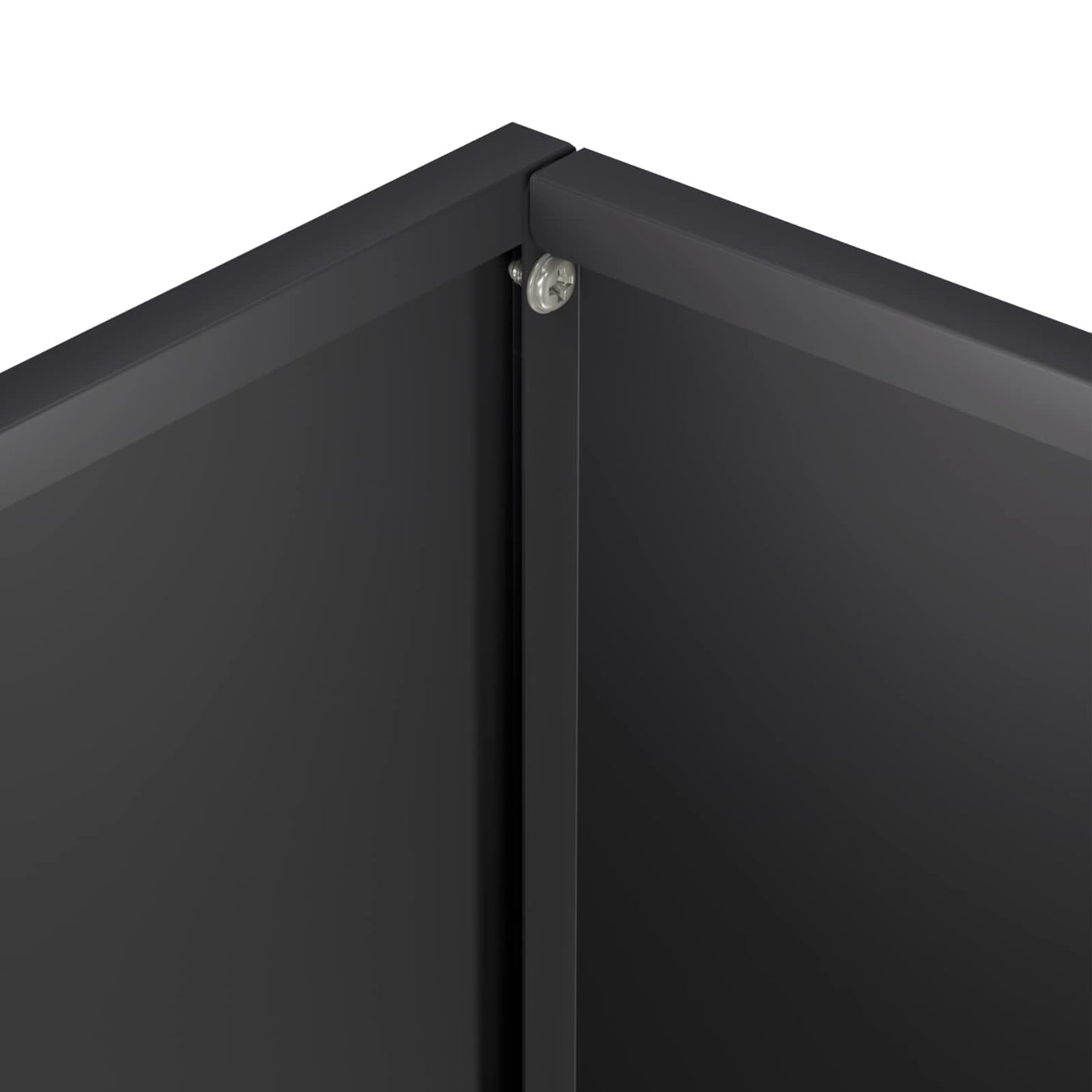 Garden Planter Black 40 x 30 x 50 cm Cold-rolled Steel