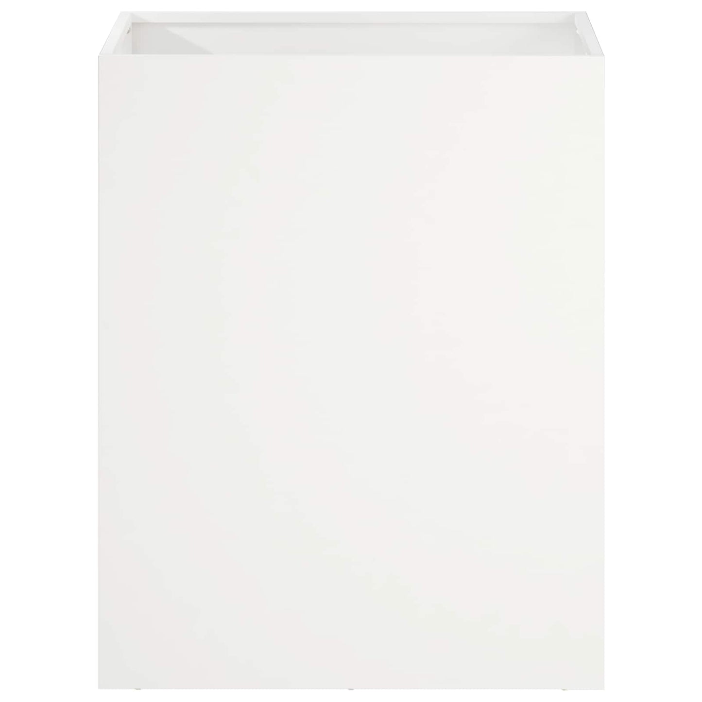 Garden Planter 2 pcs White 40 x 30 x 50 cm Cold-rolled Steel