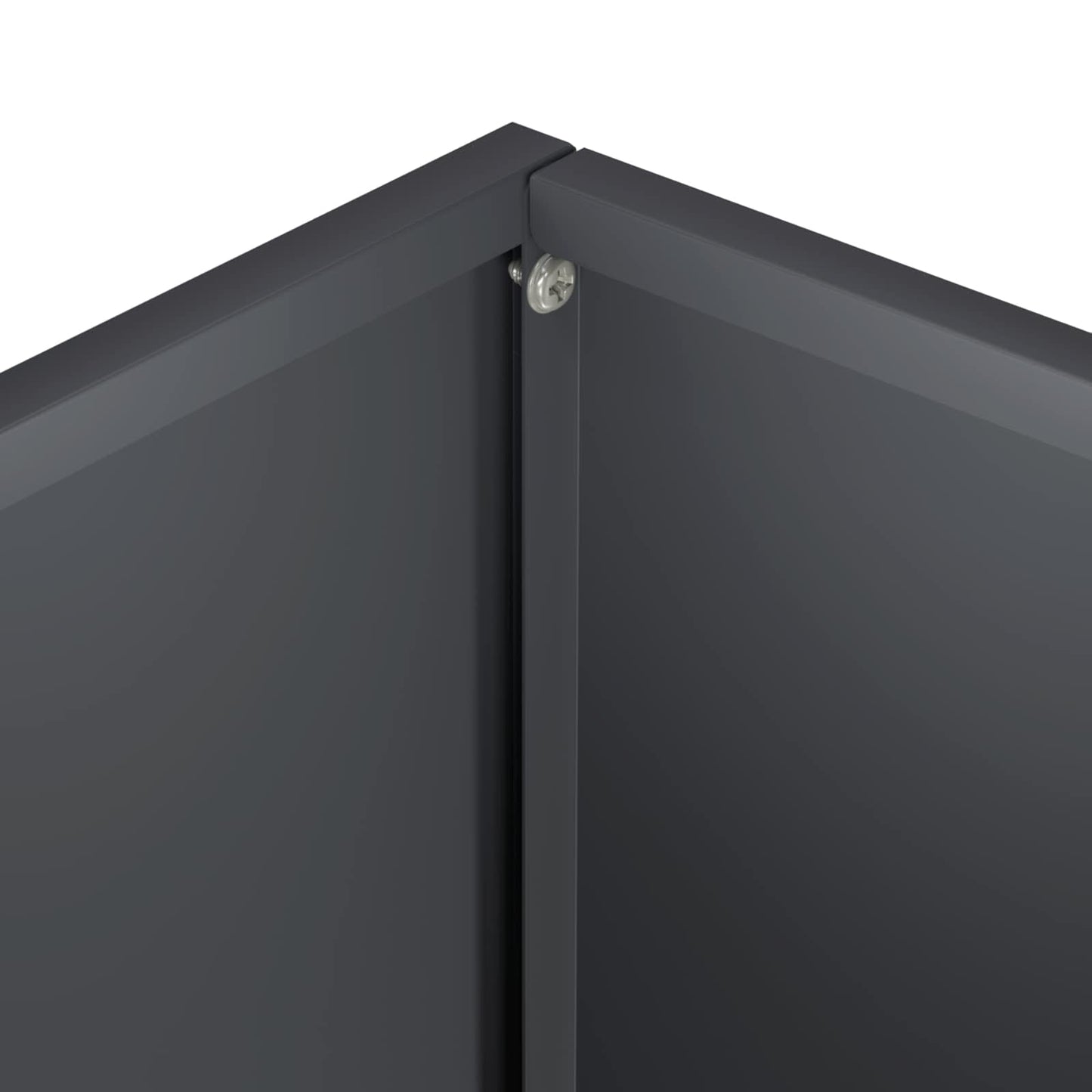 Garden Planter 2 pcs Anthracite 40 x 30 x 50 cm