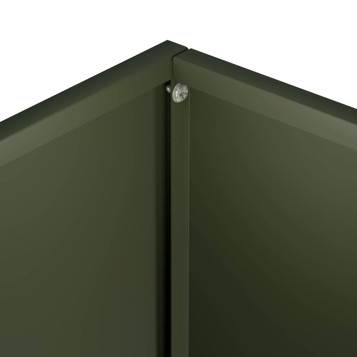 Garden Planter Olive Green 40 x 30 x 50 cm Cold-rolled Steel