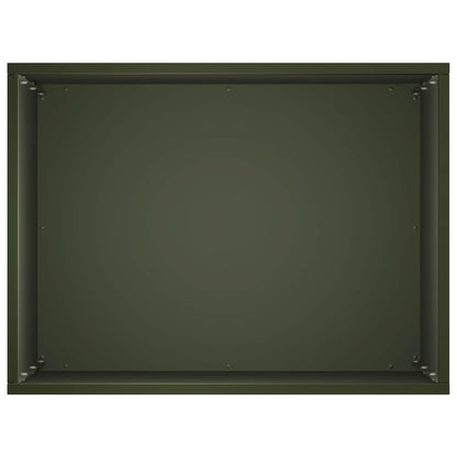 Garden Planter 2 pcs Olive Green 40 x 30 x 50 cm