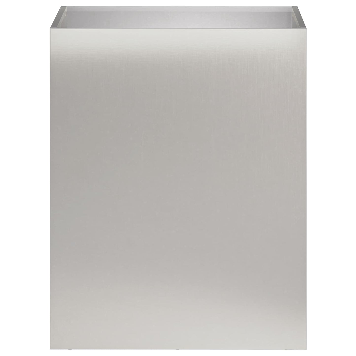 Garden Planter Silver 40 x 30 x 50 cm Stainless Steel