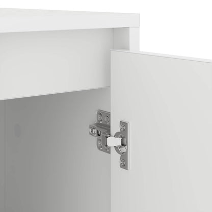 Wash Machine Cabinet White 87 x 60 x 89 cm Engineered wood
