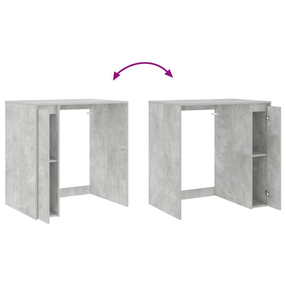 Wash Machine Cabinet Concrete 87 x 60 x 89 cm Engineered wood
