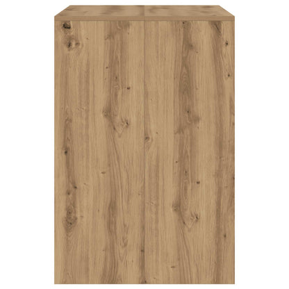 Wash Machine Cabinet with Storage Artisan Oak 87 x 60 x 89 cm