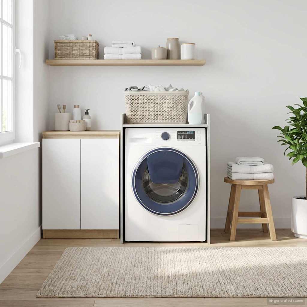 Wash Machine Cabinet Concerte 67.5 x 62 x 97 cm Engineered wood