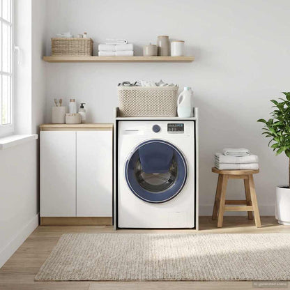 Wash Machine Cabinet Concerte 67.5 x 62 x 97 cm Engineered wood