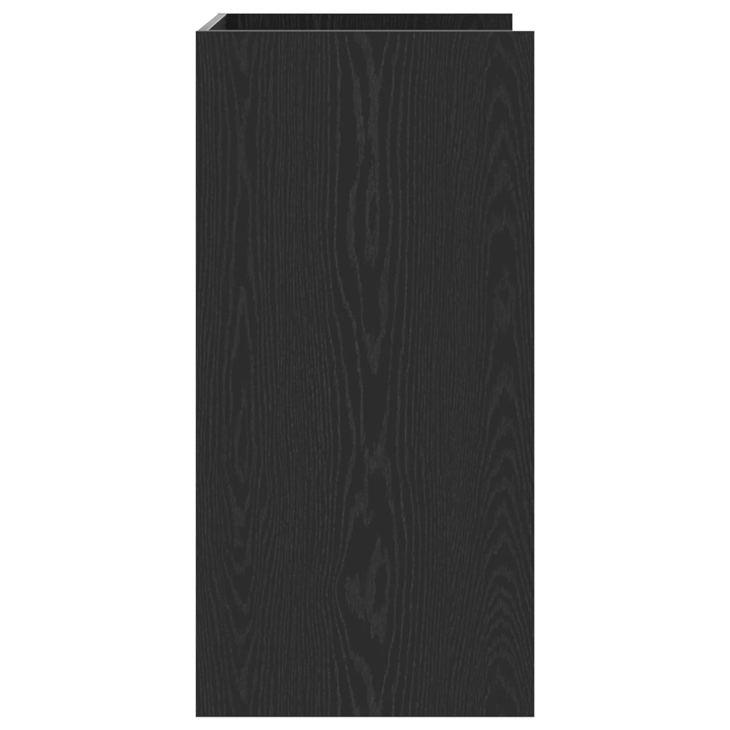 Wash Machine Cabinet with Storage Black Oak 67.5 x 48 x 97 cm