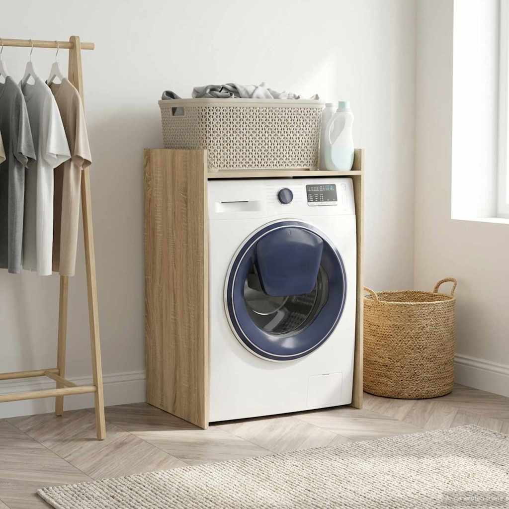 Wash Machine Cabinet Sonoma 67.5 x 48 x 97 cm Engineered wood