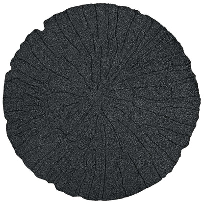 Stepping Stone 6 pcs Black Ø 17.72 x 0.71 in Rubber