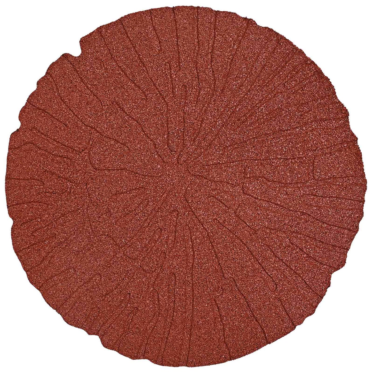 Stepping Stone 6 pcs Red Ø 17.72 x 0.71 in Rubber