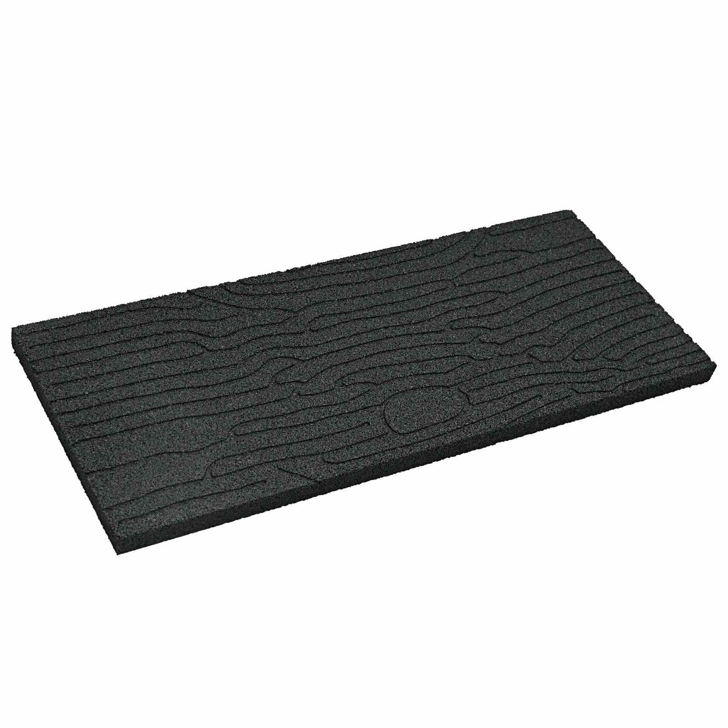 Stepping Stone 6 pcs Black 23.82 x 9.84 x 0.79 in Rubber
