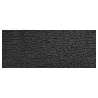 Stepping Stone 6 pcs Black 23.82 x 9.84 x 0.79 in Rubber