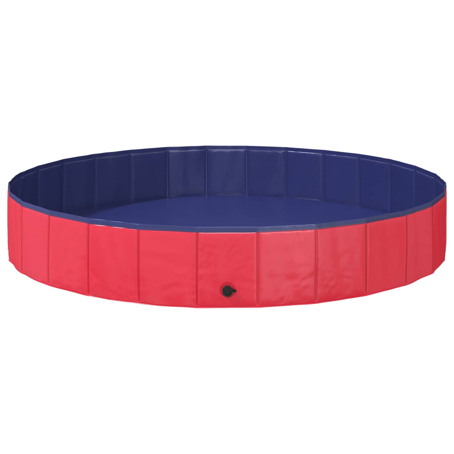 Dog Pool Folding Red Ø200 x 30 cm Thick PVC