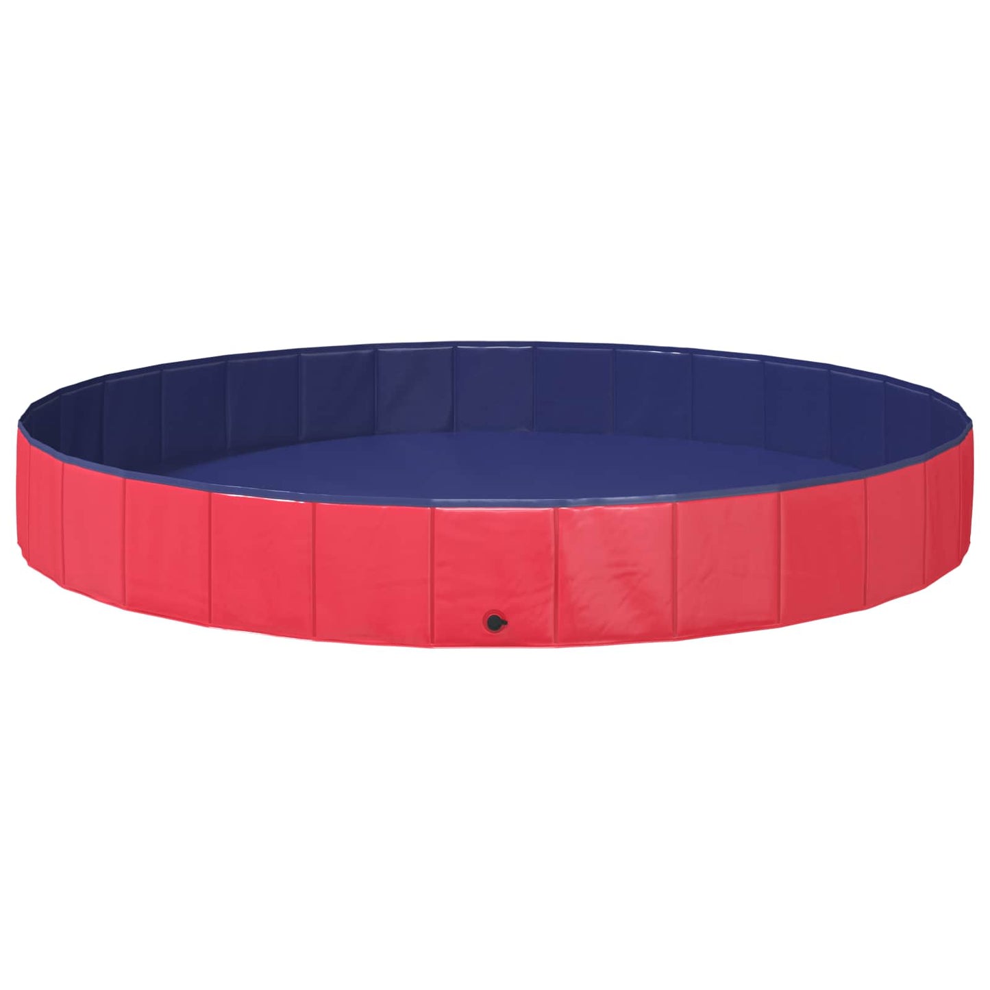 Dog Pool Folding Red Ø300 x 38 cm Thick PVC