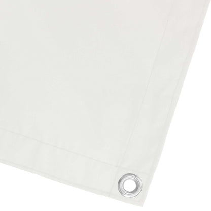 Balcony Screen White 100 x 500 cm Oxford Fabric