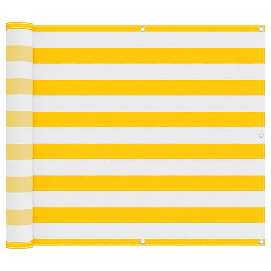 Balcony Screen 100 x 400 cm Oxford Fabric Rectangular