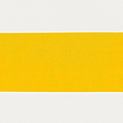 Balcony Screen Yellow and White 110 x 200 cm Oxford Fabric