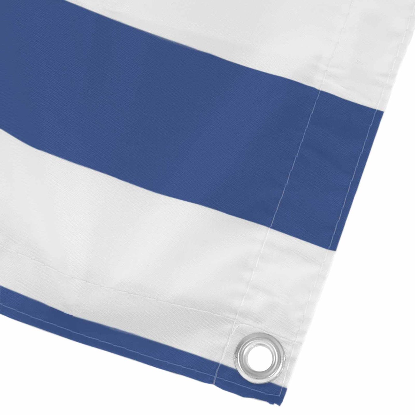 Balcony Screen Blue and White 100 x 800 cm Oxford Fabric