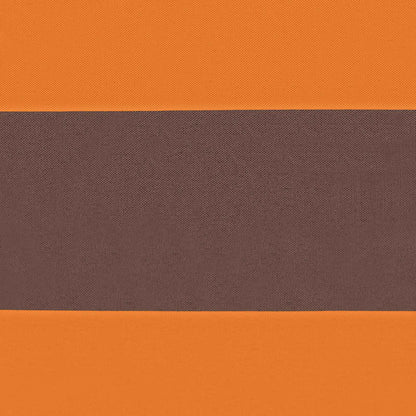 Balcony Screen Orange and Brown 100 x 1000 cm Oxford Fabric