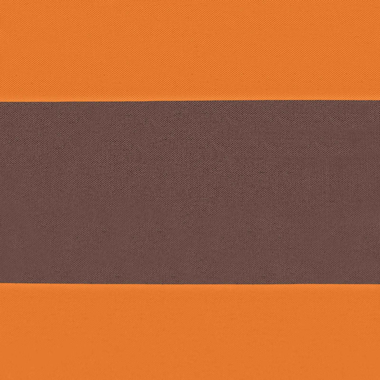 Balcony Screen Orange and Brown 110 x 600 cm Oxford Fabric