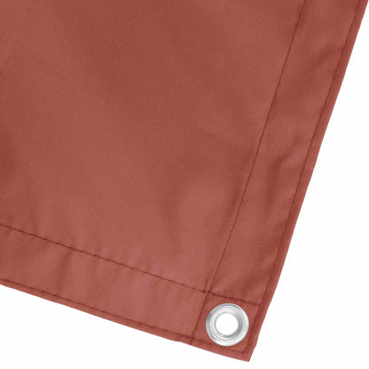 Balcony Screen Terracotta 100 x 800 cm Oxford Fabric
