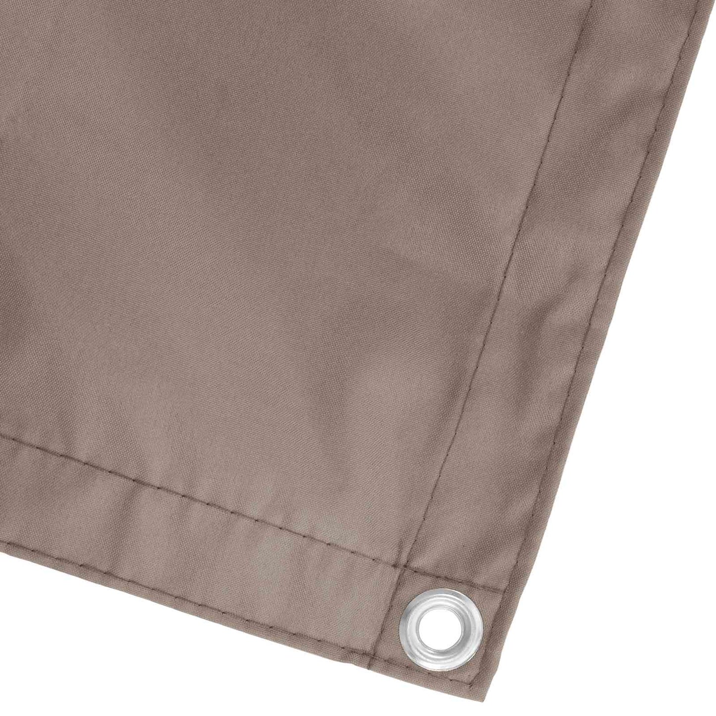 Balcony Screen Taupe 100 x 500 cm Oxford Fabric