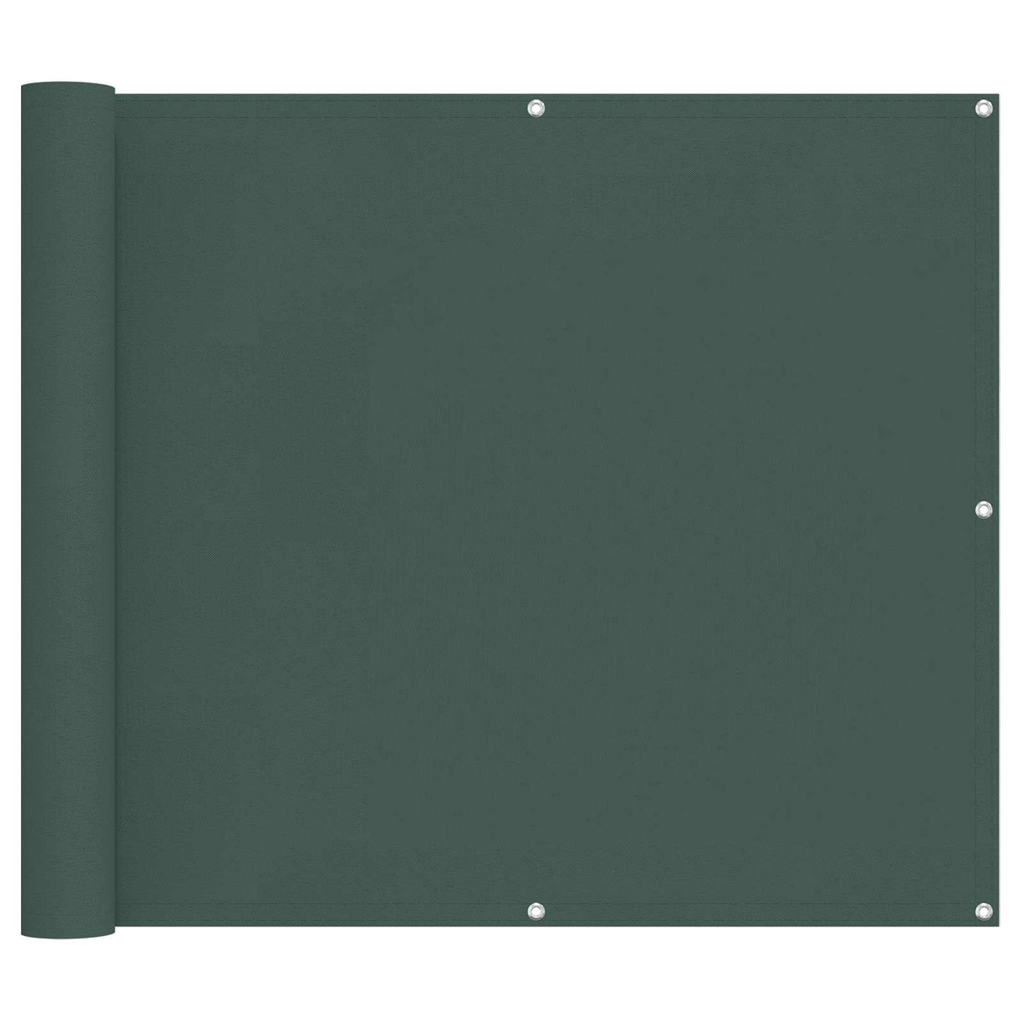 Balcony Screen Dark Green 100 x 400 cm Oxford Fabric
