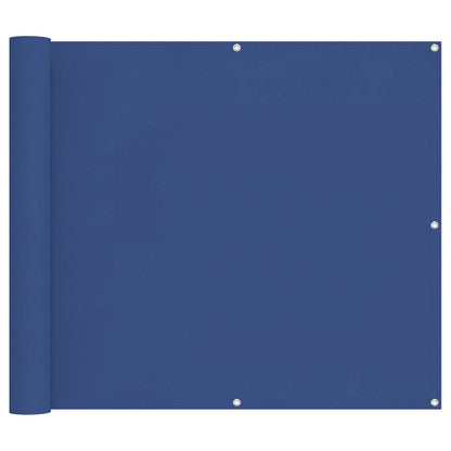 Balcony Screen Blue 100 x 800 cm Oxford Fabric